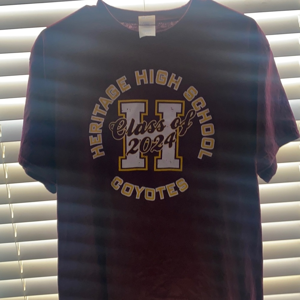 Class of 2024 heritage spirit wear shirt